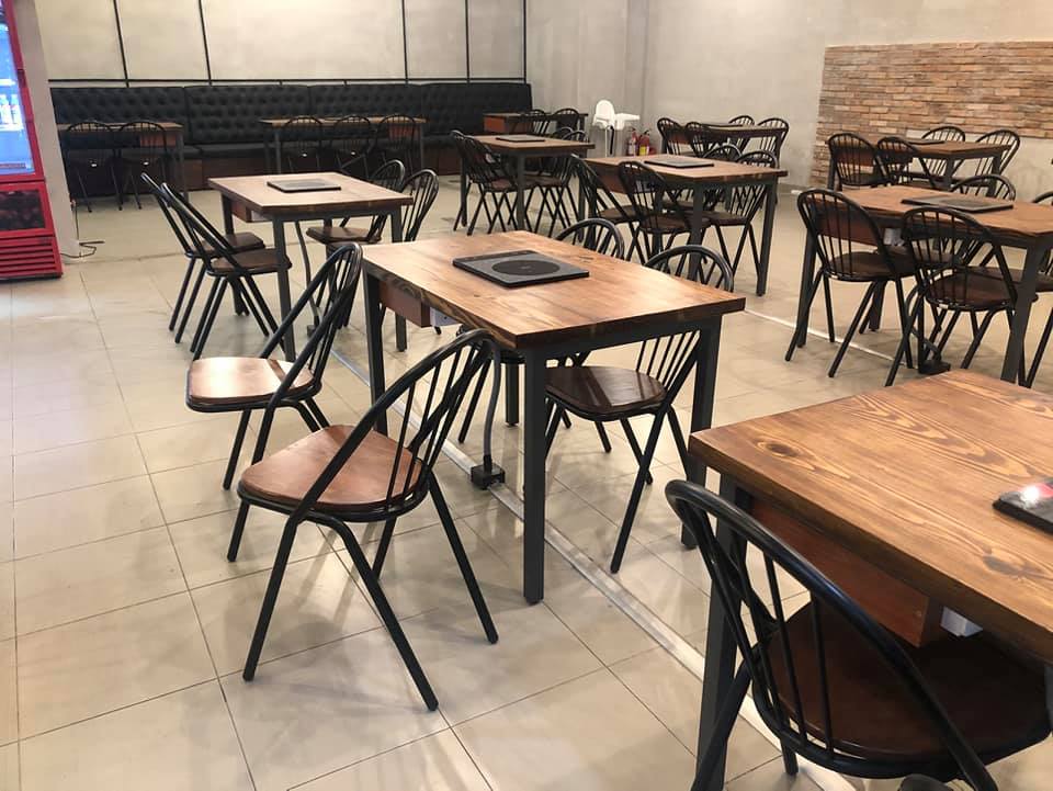 thanh lý bàn ghế quán ăn Hoàng Long