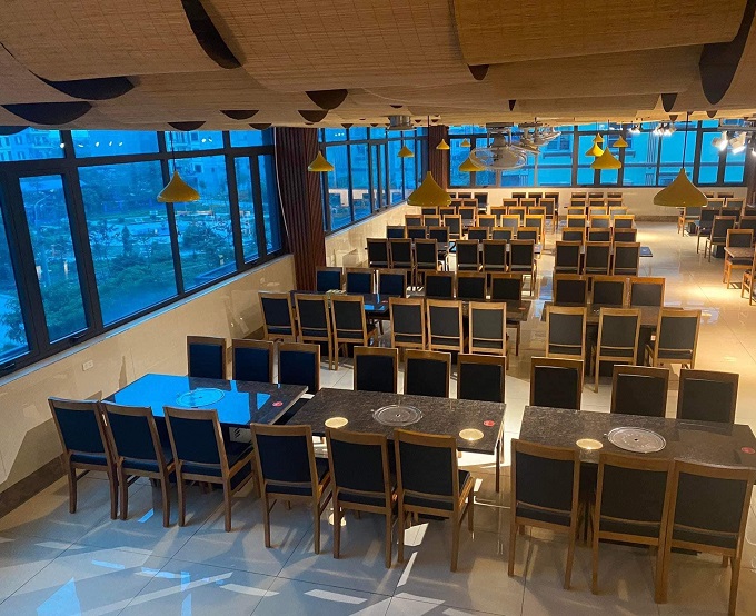 thanh lý bàn ghế quán ăn Hoàng Long